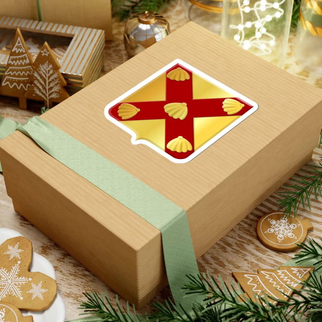 Mijnsheerenland wapen (Netherlands) (Coat of Arms) STICKER Vinyl Kiss-Cut Decal - The Sticker Space