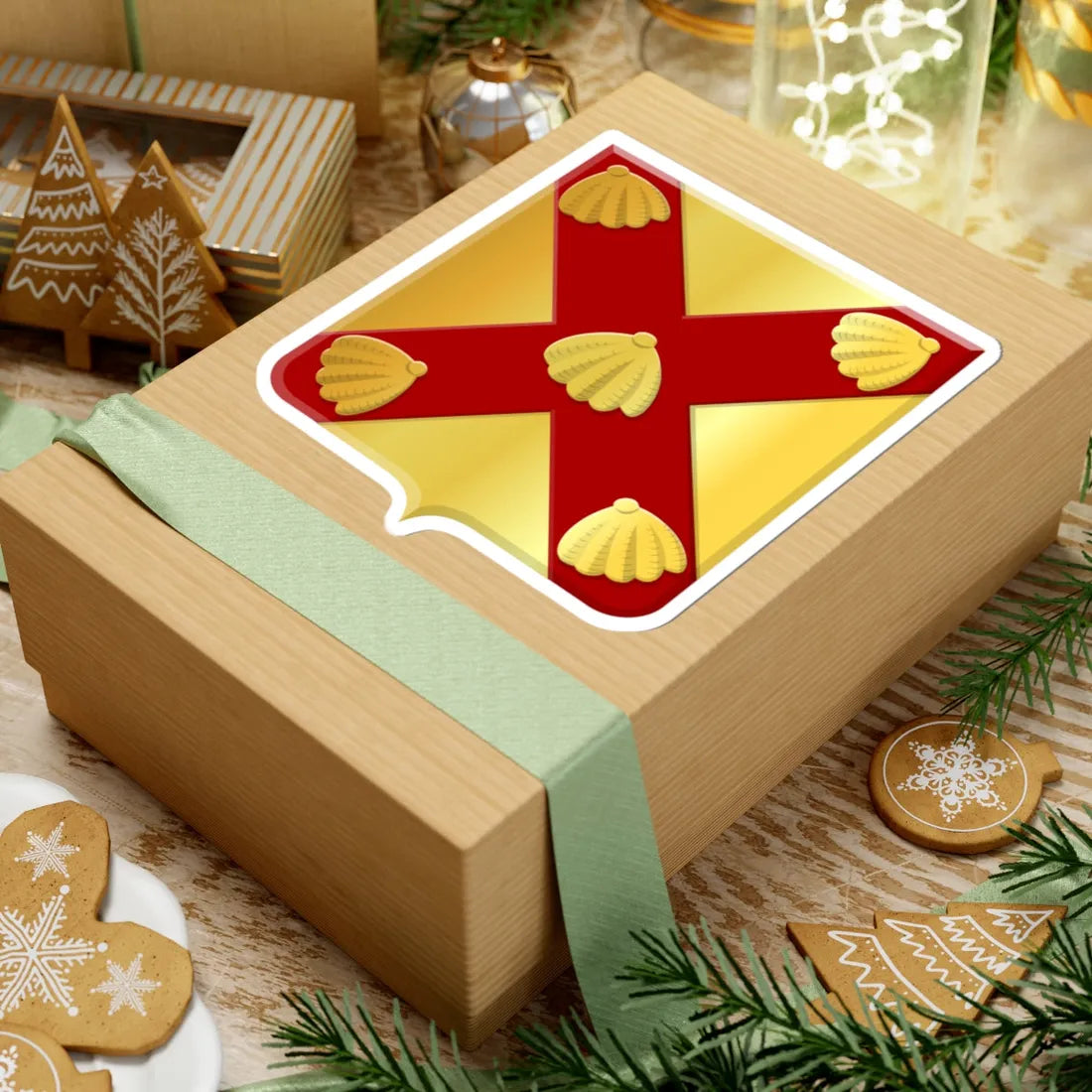 Mijnsheerenland wapen (Netherlands) (Coat of Arms) STICKER Vinyl Kiss-Cut Decal - The Sticker Space