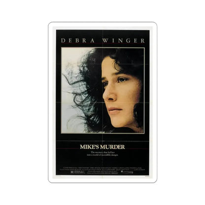 Mike's Murder 1984 Movie Poster - STICKER Vinyl Kiss-Cut Decal 4 Inch White - The Sticker Space