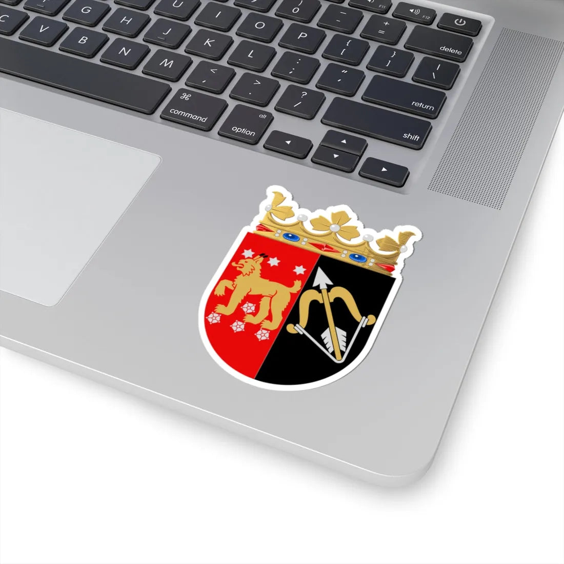 Mikkelin lääni.vaakuna (Finland) (Coat of Arms) STICKER Vinyl Kiss-Cut Decal - The Sticker Space