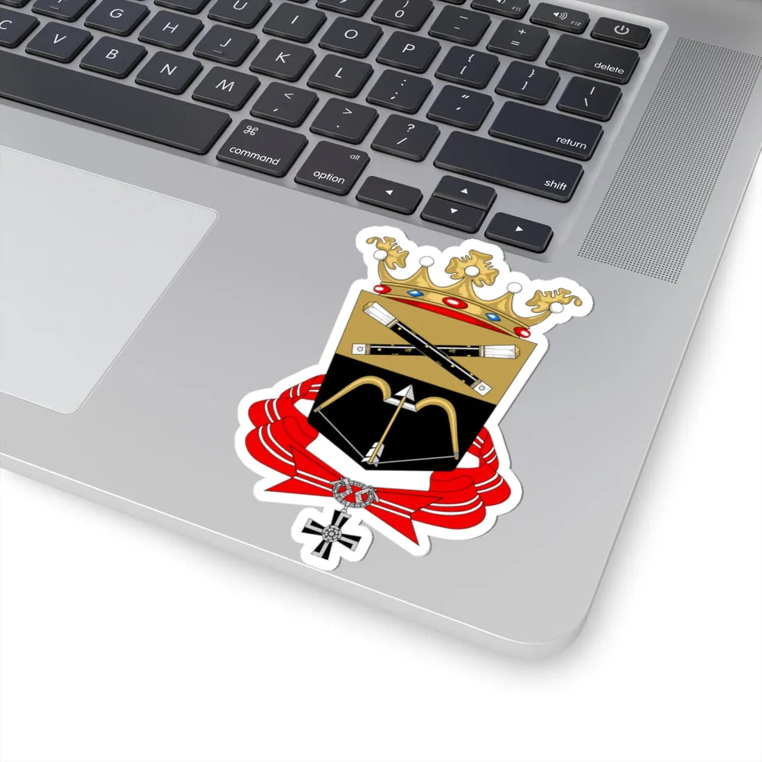 Mikkeli.vaakuna (Finland) (Coat of Arms) STICKER Vinyl Kiss-Cut Decal - The Sticker Space