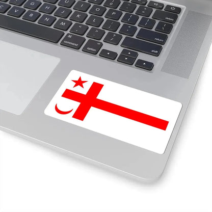 Mikmaq State Flag (Canada) STICKER Vinyl Kiss-Cut Decal - The Sticker Space