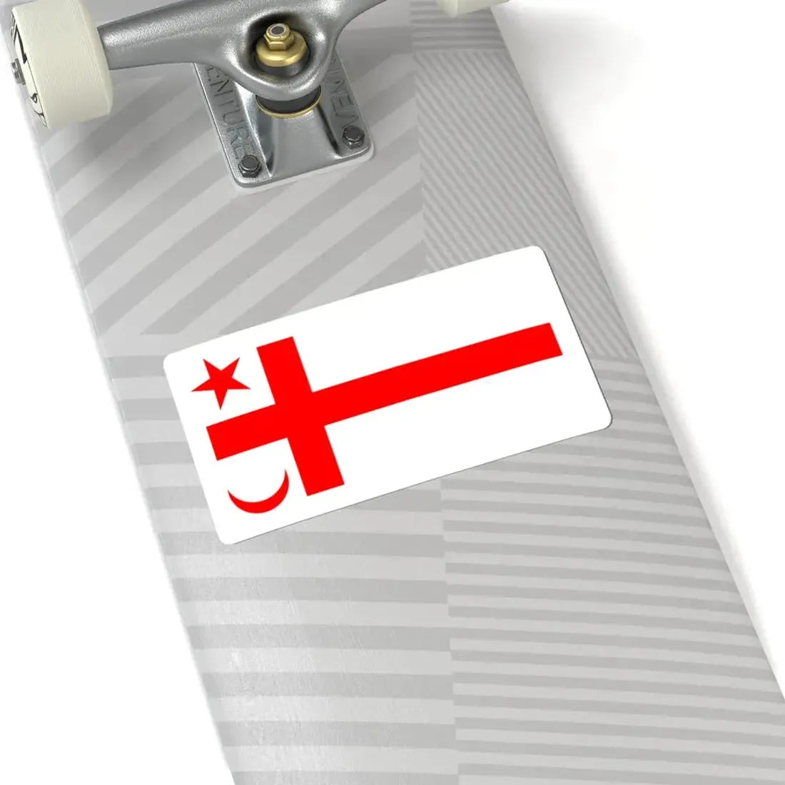 Mikmaq State Flag (Canada) STICKER Vinyl Kiss-Cut Decal - The Sticker Space