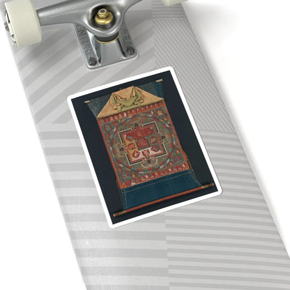 Mikyo Dorje - Mandala of Raktayamari - late 14th century v1 - STICKER Vinyl Kiss-Cut Decal