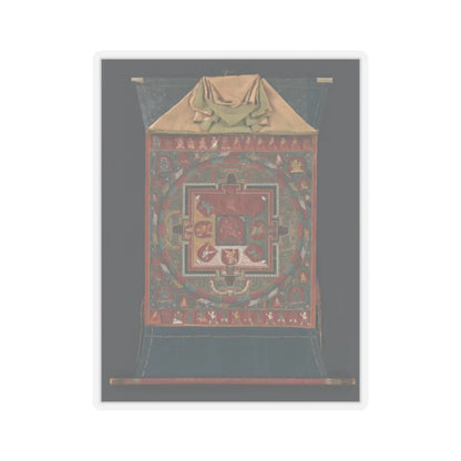 Mikyo Dorje - Mandala of Raktayamari - late 14th century v1 - STICKER Vinyl Kiss-Cut Decal