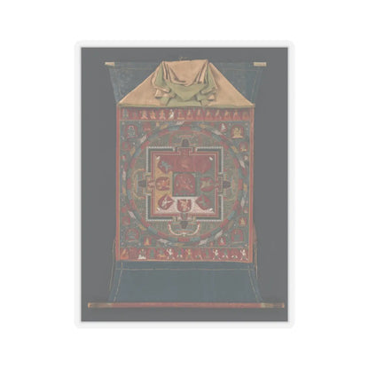 Mikyo Dorje - Mandala of Raktayamari - late 14th century v1 - STICKER Vinyl Kiss-Cut Decal