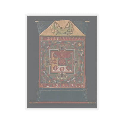 Mikyo Dorje - Mandala of Raktayamari - late 14th century v1 - STICKER Vinyl Kiss-Cut Decal