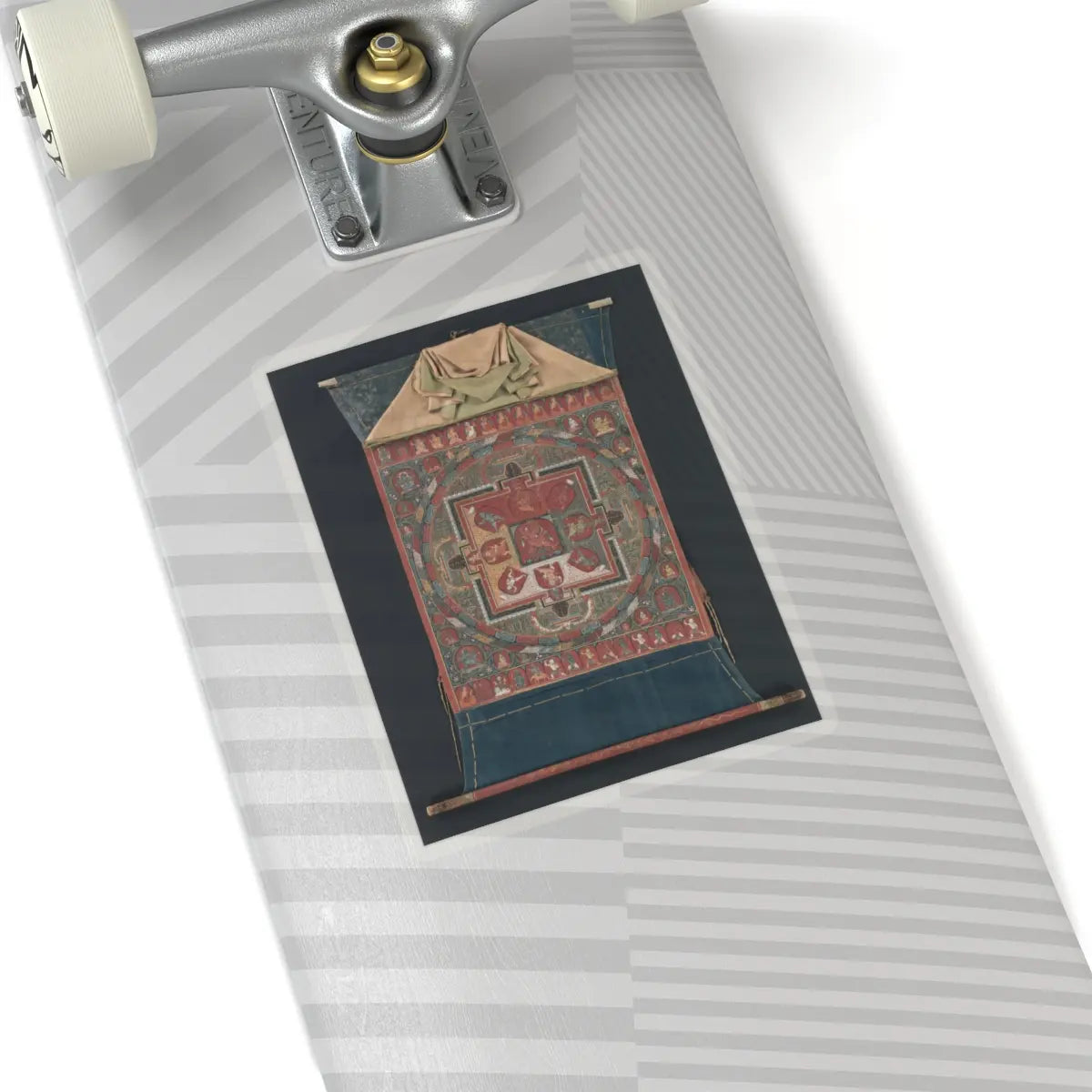 Mikyo Dorje - Mandala of Raktayamari - late 14th century v1 - STICKER Vinyl Kiss-Cut Decal