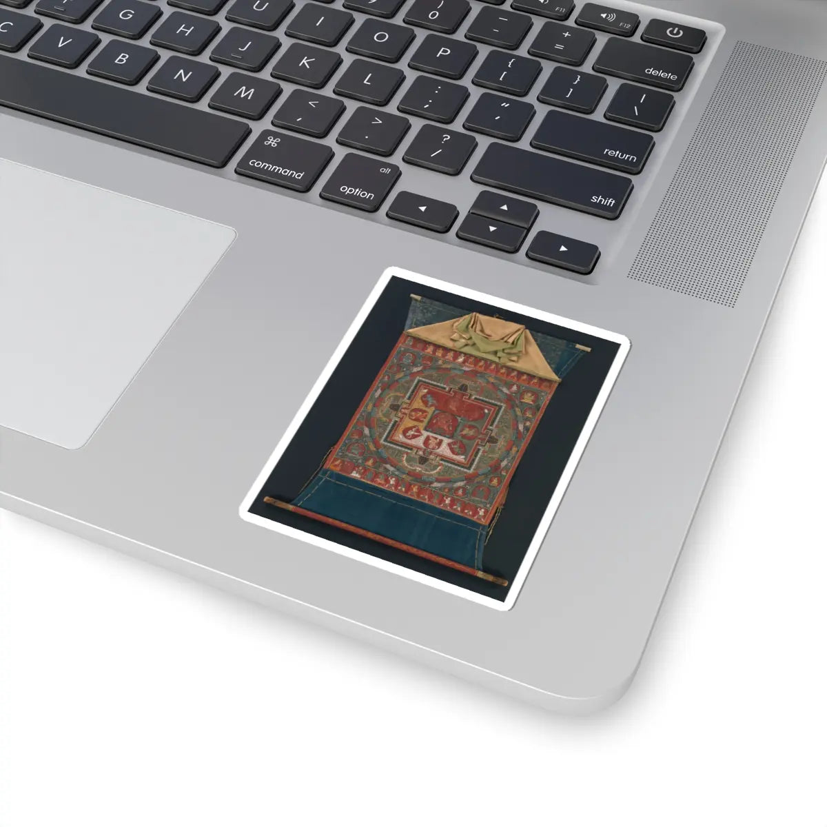 Mikyo Dorje - Mandala of Raktayamari - late 14th century v1 - STICKER Vinyl Kiss-Cut Decal