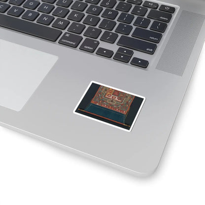 Mikyo Dorje - Mandala of Raktayamari - late 14th century v3 - STICKER Vinyl Kiss-Cut Decal