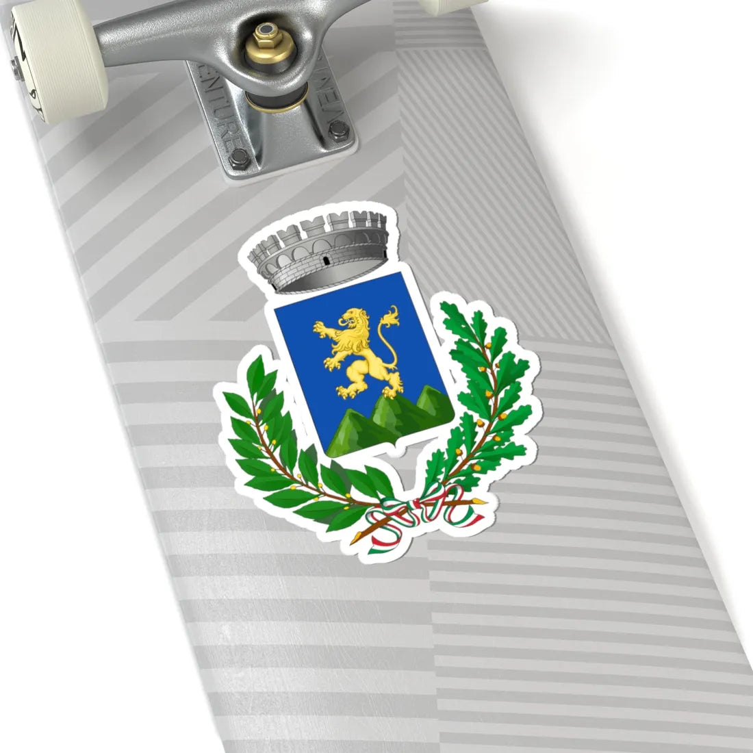 Milena-Stemma (Italy) (Coat of Arms) STICKER Vinyl Kiss-Cut Decal - The Sticker Space