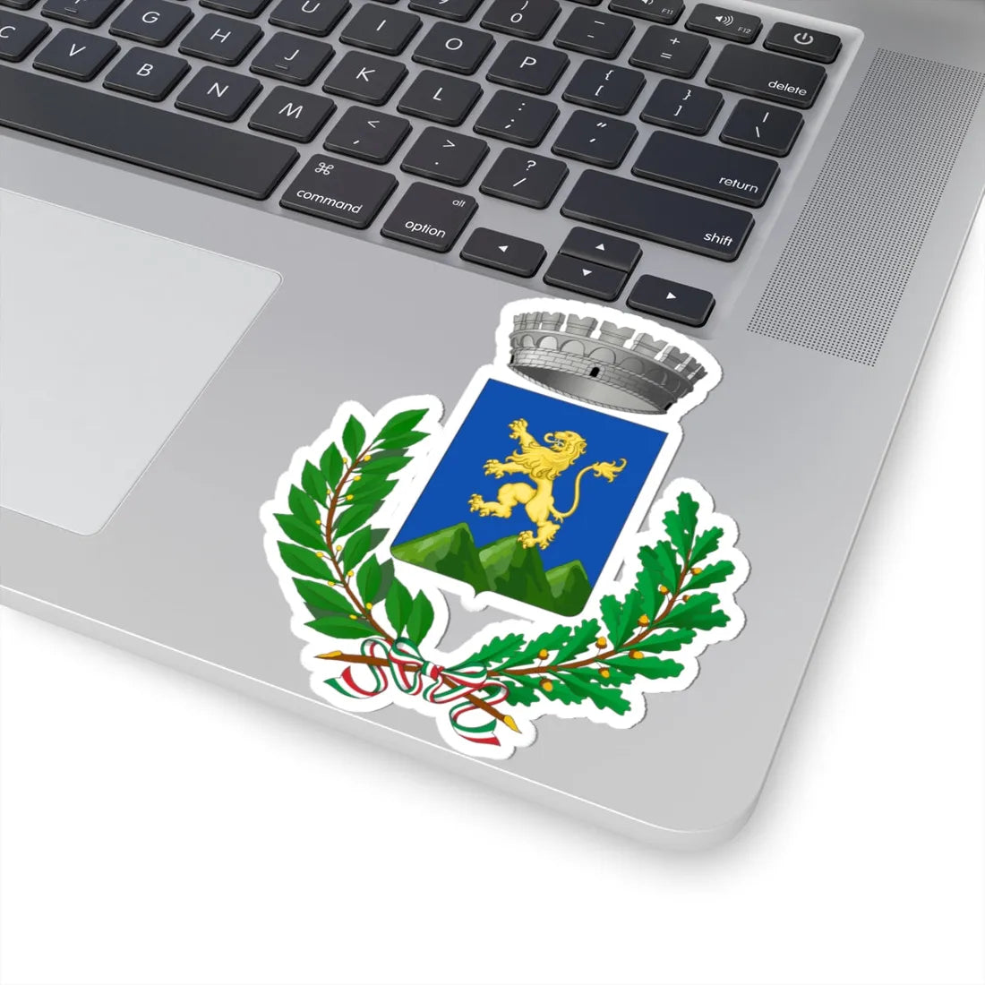 Milena-Stemma (Italy) (Coat of Arms) STICKER Vinyl Kiss-Cut Decal - The Sticker Space