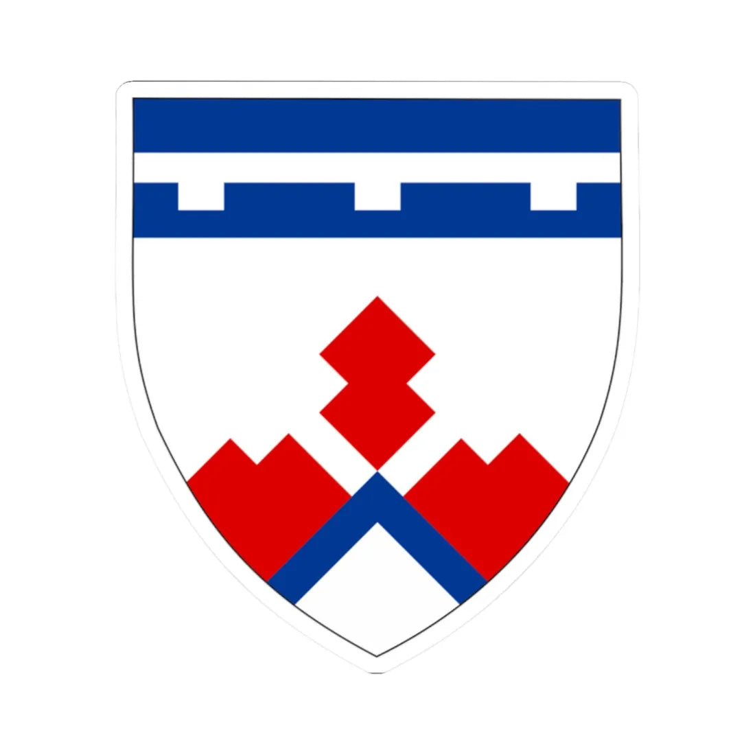 Milići grb (Bosnia and Herzegovina) (Coat of Arms) STICKER Vinyl Kiss-Cut Decal 2 Inch White - The Sticker Space