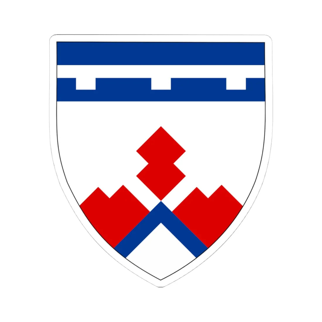 Milići grb (Bosnia and Herzegovina) (Coat of Arms) STICKER Vinyl Kiss-Cut Decal 4 Inch White - The Sticker Space