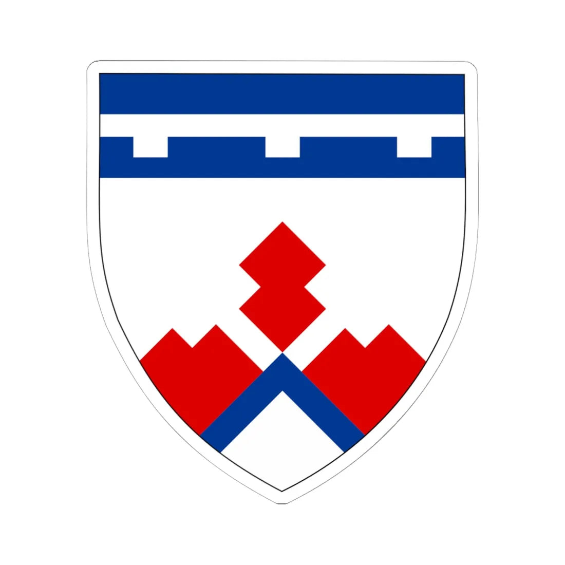 Milići grb (Bosnia and Herzegovina) (Coat of Arms) STICKER Vinyl Kiss-Cut Decal 6 Inch White - The Sticker Space