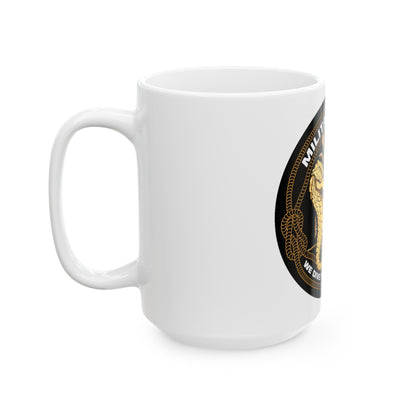 Military Diver (U.S. Navy) White Coffee Mug-The Sticker Space