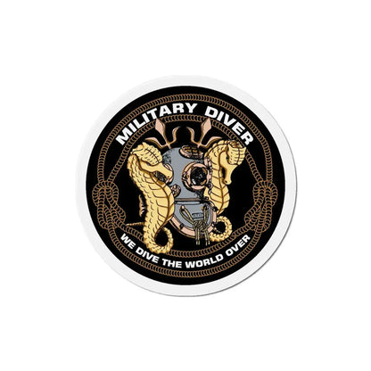 Military Diver (U.S. Navy) Refrigerator Magnet - The Sticker Space