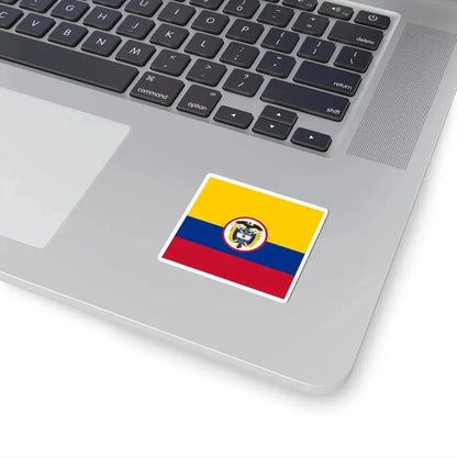 Military flag of Colombia (Colombia) STICKER Vinyl Kiss-Cut Decal - The Sticker Space