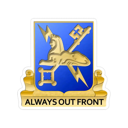Military Intelligence Corps (U.S. Army) Transparent STICKER Die-Cut Vinyl Decal - The Sticker Space
