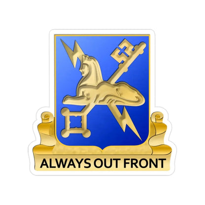 Military Intelligence Corps (U.S. Army) Transparent STICKER Die-Cut Vinyl Decal - The Sticker Space