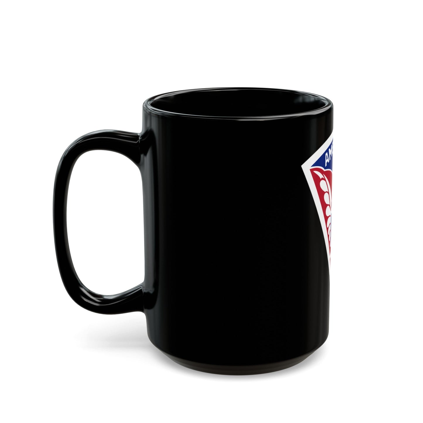 Military Mission to Moscow USSR (U.S. Army) Black Coffee Mug-The Sticker Space