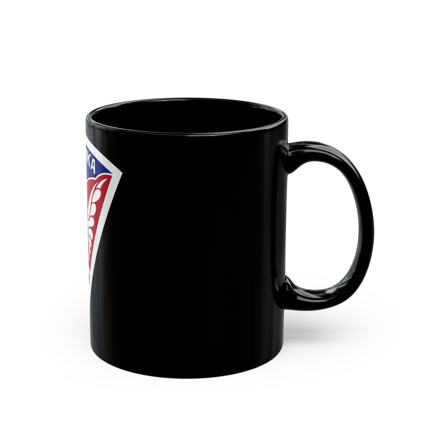 Military Mission to Moscow USSR (U.S. Army) Black Coffee Mug-The Sticker Space