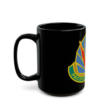 Military Police Brigade Hawaii 2 (U.S. Army) Black Coffee Mug-The Sticker Space