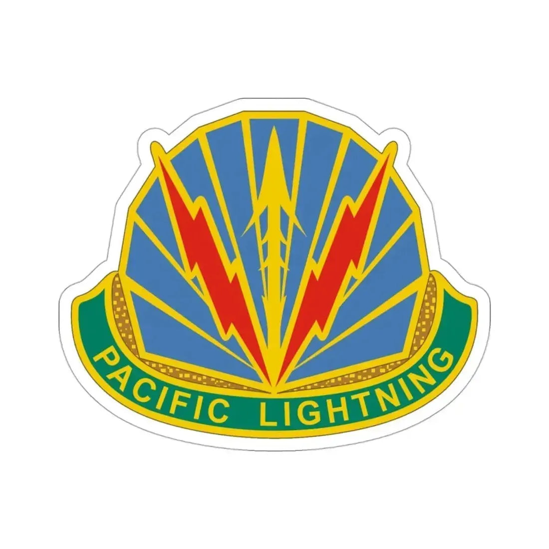 Military Police Brigade Hawaii 2 (U.S. Army) STICKER Vinyl Die-Cut Decal 3 Inch - The Sticker Space