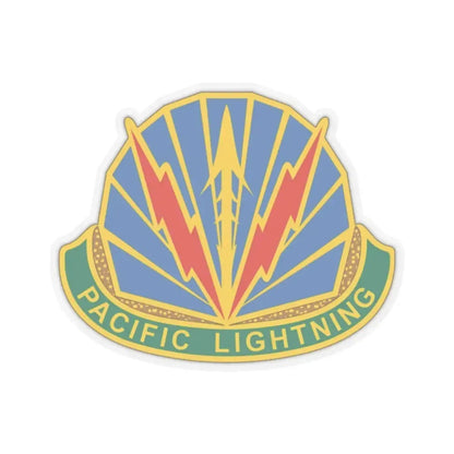 Military Police Brigade Hawaii 2 (U.S. Army) STICKER Vinyl Kiss-Cut Decal 2 Inch Transparent - The Sticker Space