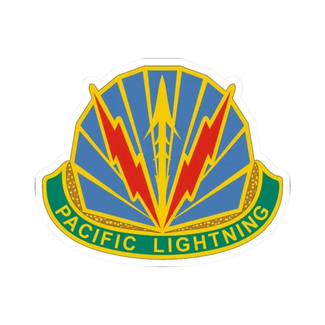 Military Police Brigade Hawaii 2 (U.S. Army) STICKER Vinyl Kiss-Cut Decal 2 Inch White - The Sticker Space