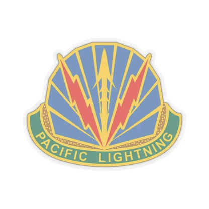 Military Police Brigade Hawaii 2 (U.S. Army) STICKER Vinyl Kiss-Cut Decal 3 Inch Transparent - The Sticker Space