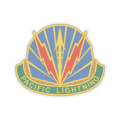 Military Police Brigade Hawaii 2 (U.S. Army) STICKER Vinyl Kiss-Cut Decal 4 Inch Transparent - The Sticker Space