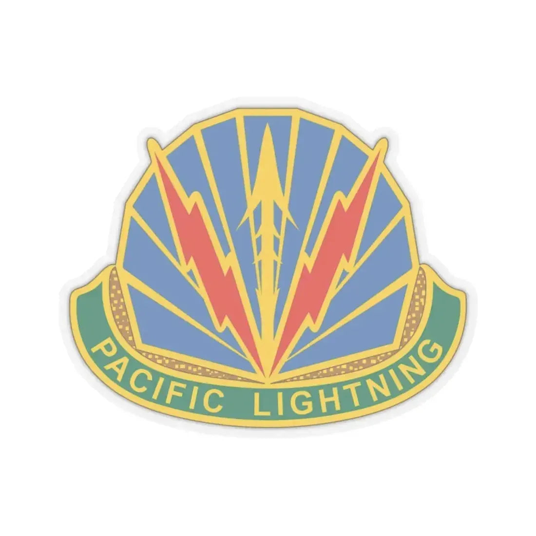 Military Police Brigade Hawaii 2 (U.S. Army) STICKER Vinyl Kiss-Cut Decal 6 Inch Transparent - The Sticker Space