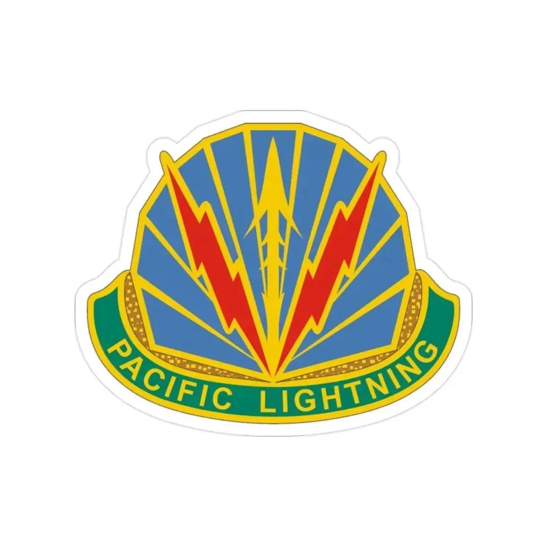 Military Police Brigade Hawaii 2 (U.S. Army) Transparent STICKER Die-Cut Vinyl Decal 2 Inch - The Sticker Space