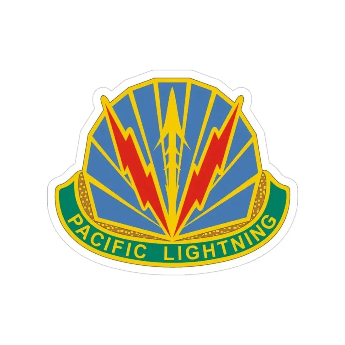 Military Police Brigade Hawaii 2 (U.S. Army) Transparent STICKER Die-Cut Vinyl Decal 3 Inch - The Sticker Space