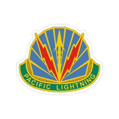 Military Police Brigade Hawaii 2 (U.S. Army) Transparent STICKER Die-Cut Vinyl Decal 3 Inch - The Sticker Space