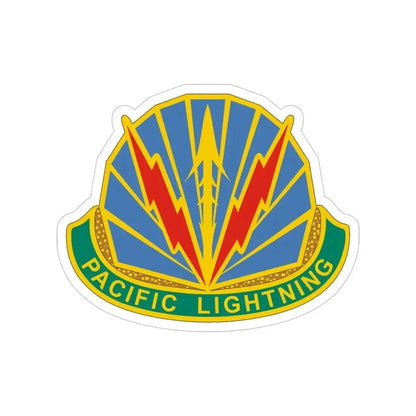 Military Police Brigade Hawaii 2 (U.S. Army) Transparent STICKER Die-Cut Vinyl Decal 4 Inch - The Sticker Space