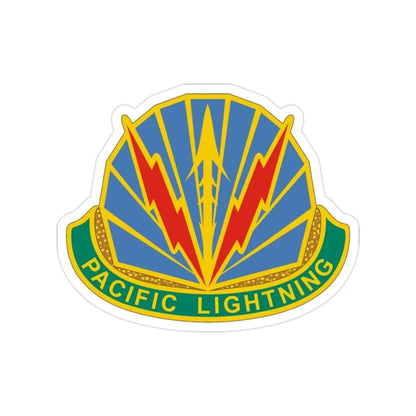 Military Police Brigade Hawaii 2 (U.S. Army) Transparent STICKER Die-Cut Vinyl Decal - The Sticker Space