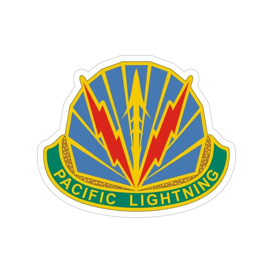 Military Police Brigade Hawaii 2 (U.S. Army) Transparent STICKER Die-Cut Vinyl Decal - The Sticker Space