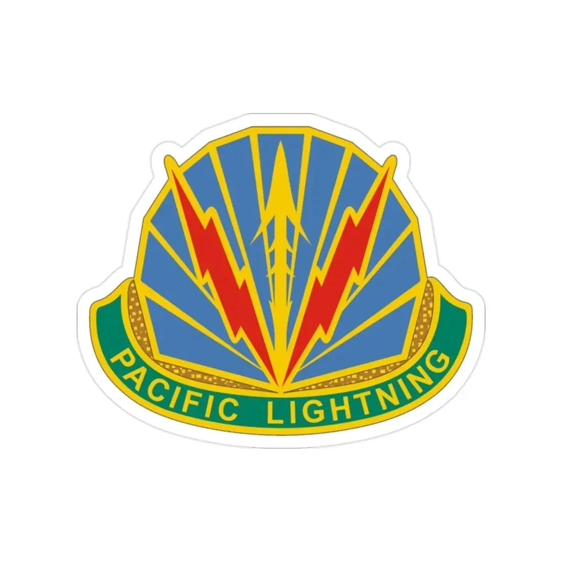 Military Police Brigade Hawaii 2 (U.S. Army) Transparent STICKER Die-Cut Vinyl Decal - The Sticker Space