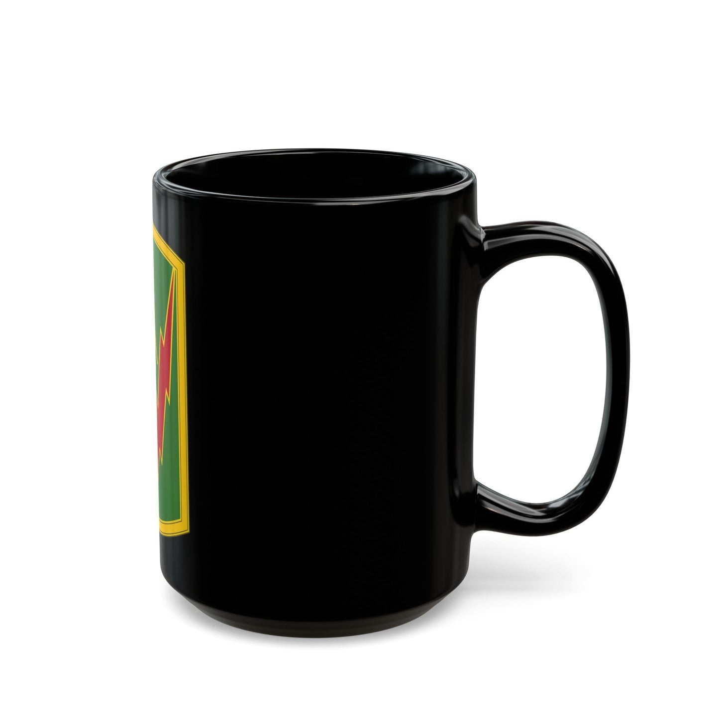 Military Police Brigade Hawaii 3 (U.S. Army) Black Coffee Mug-The Sticker Space