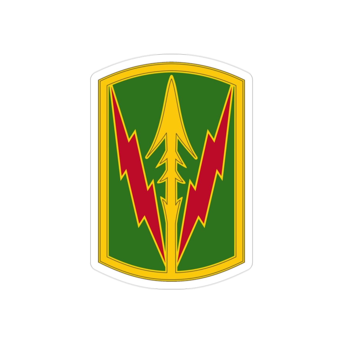 Military Police Brigade Hawaii 3 (U.S. Army) REVERSE PRINT Transparent STICKER-2 Inch-The Sticker Space