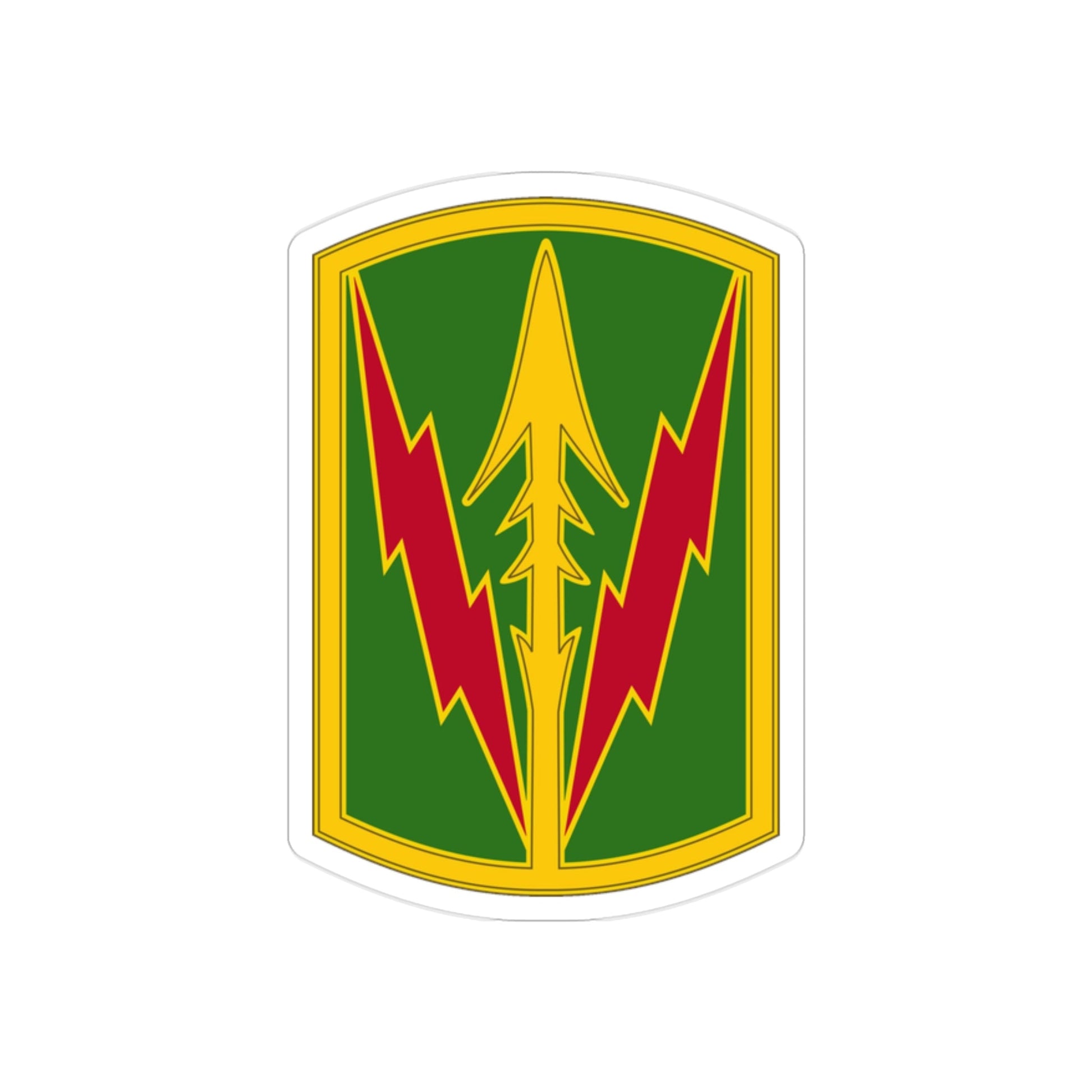 Military Police Brigade Hawaii 3 (U.S. Army) REVERSE PRINT Transparent STICKER-2 Inch-The Sticker Space