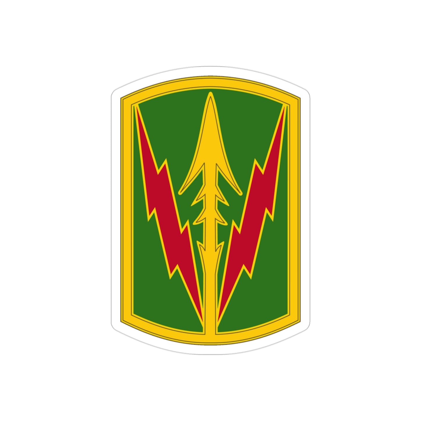 Military Police Brigade Hawaii 3 (U.S. Army) REVERSE PRINT Transparent STICKER-3 Inch-The Sticker Space