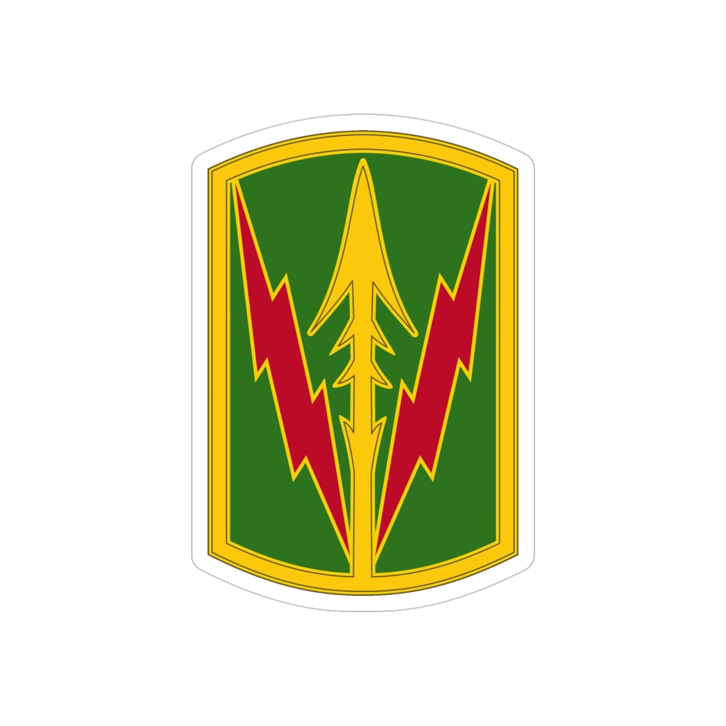 Military Police Brigade Hawaii 3 (U.S. Army) REVERSE PRINT Transparent STICKER-4 Inch-The Sticker Space