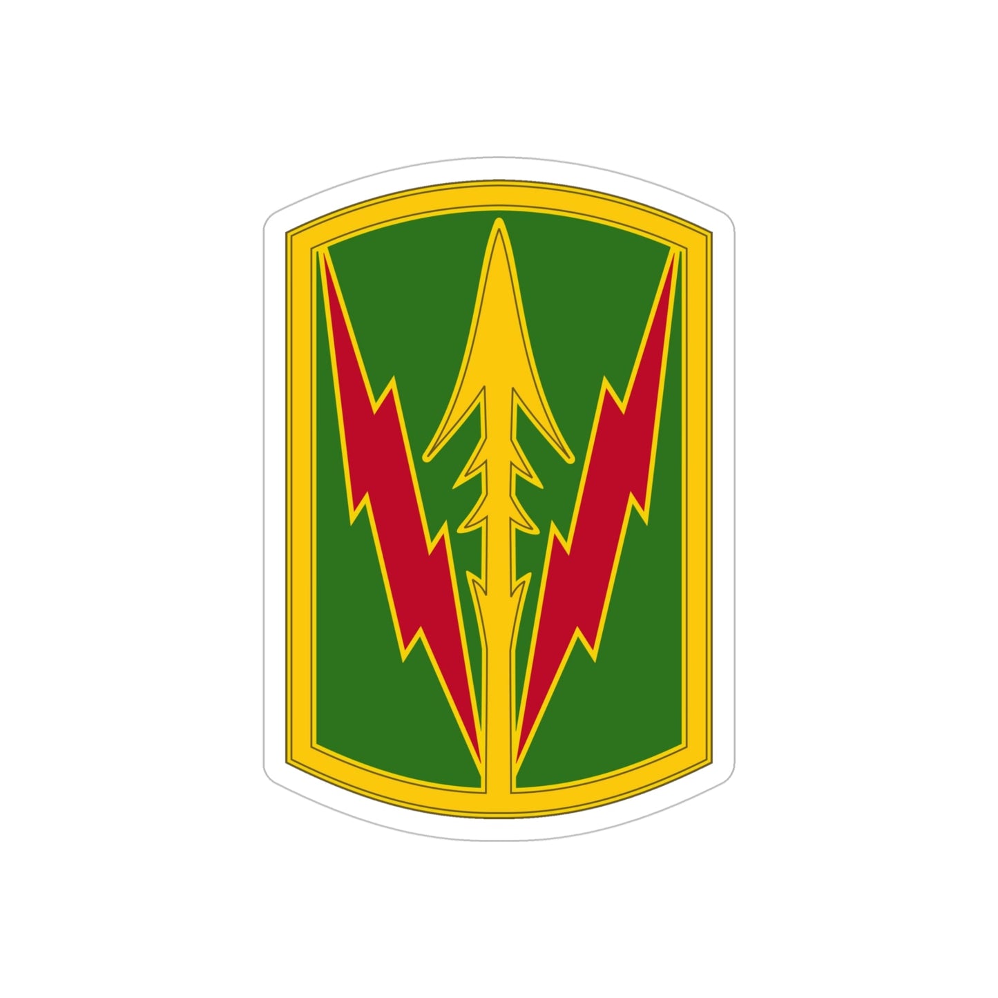 Military Police Brigade Hawaii 3 (U.S. Army) REVERSE PRINT Transparent STICKER-5 Inch-The Sticker Space