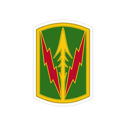 Military Police Brigade Hawaii 3 (U.S. Army) REVERSE PRINT Transparent STICKER-6" × 6"-The Sticker Space