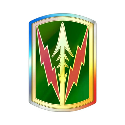 Military Police Brigade Hawaii 3 (U.S. Army) Holographic STICKER Die-Cut Vinyl Decal 2 Inch Holographic - The Sticker Space