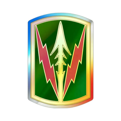 Military Police Brigade Hawaii 3 (U.S. Army) Holographic STICKER Die-Cut Vinyl Decal - The Sticker Space