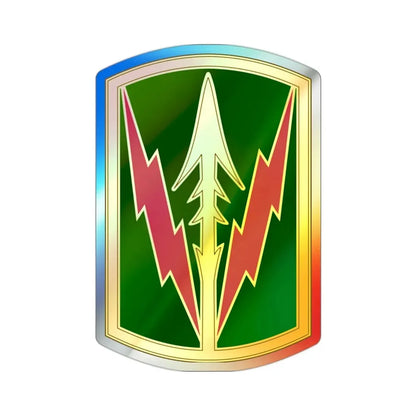 Military Police Brigade Hawaii 3 (U.S. Army) Holographic STICKER Die-Cut Vinyl Decal - The Sticker Space